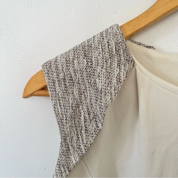 Mango Suit Cream Tweed Shift Dress - Picture 13 of 15